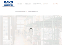 Tablet Screenshot of daysdistribution.com